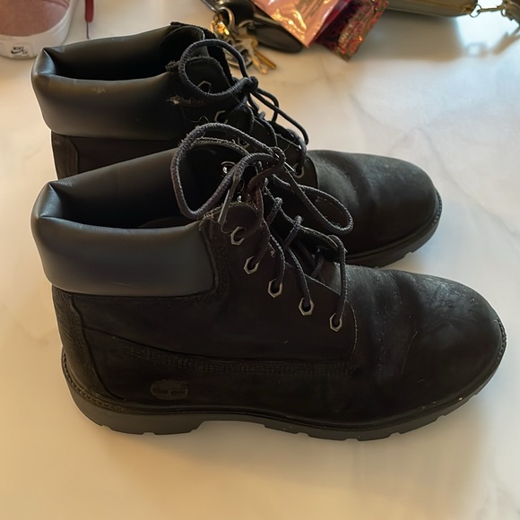 Black timberland waterproof boots - Picture 1 of 9